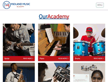 Tablet Screenshot of midlandmusic.org